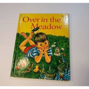Vintage 1974 Over in the Meadow by Wonder Books